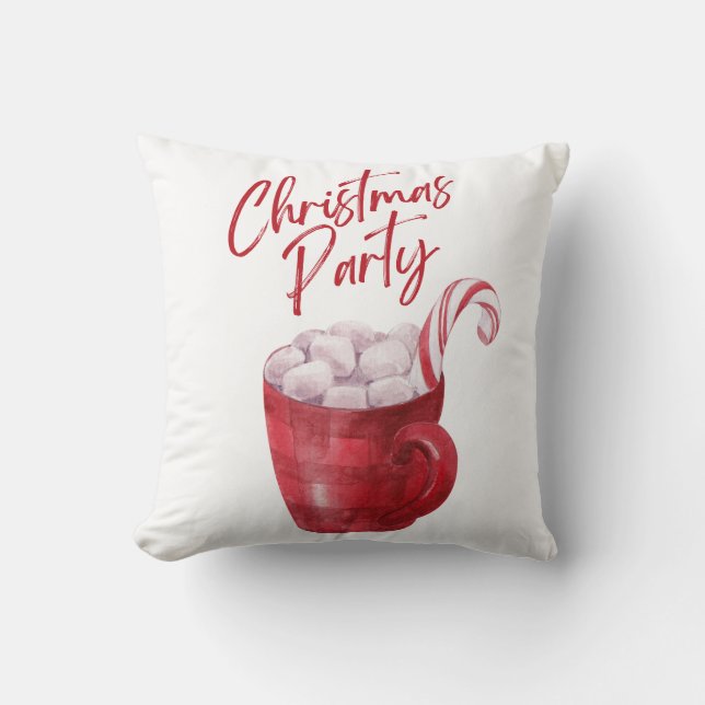 Christmas Party Cushion (Front)