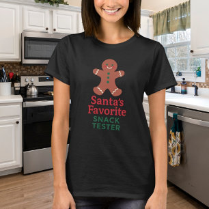 Christmas party funny snack tester T-Shirt