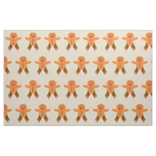Christmas Party Gingerbread Man Craft Fabric