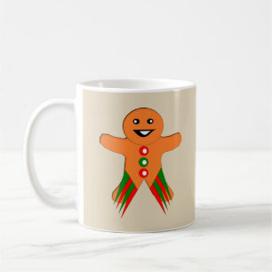 Christmas Party Gingerbread Man Mug