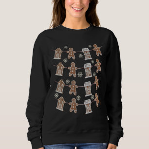 Christmas Party  Gingerbread People Gingerbread Ho Sweatshirt