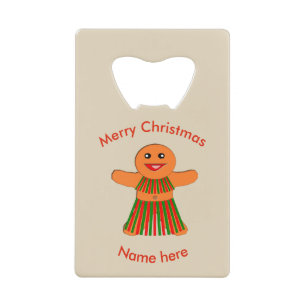 Christmas Party Gingerbread Woman