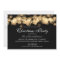 Christmas Party Gold Bokeh Lights