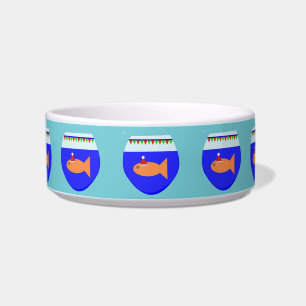 Christmas Party Goldfish Pet Bowl