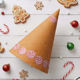 Christmas Party Hat Gingerbread Peppermint Edition
