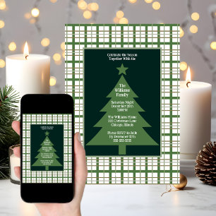 Christmas Party Holiday Celebration Invitation