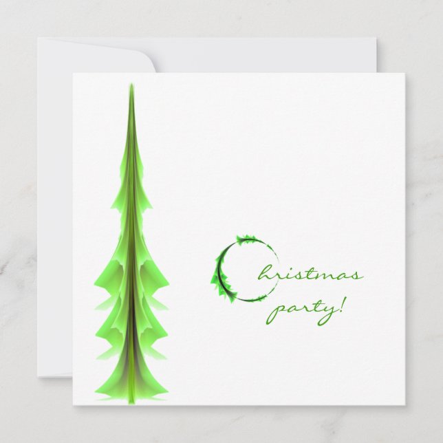 christmas party invitation (Front)