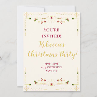 Christmas Party Invitation