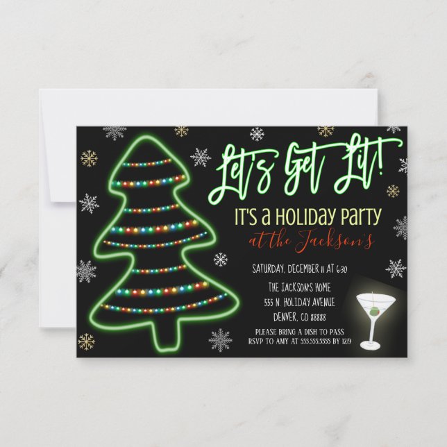 Christmas Party Invitation (Front)
