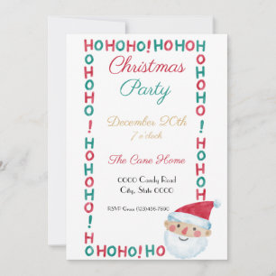 Christmas Party Invitation