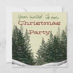 Christmas Party Invitation