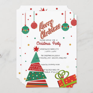 Christmas Party Invitation