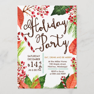 Christmas Party Invitation