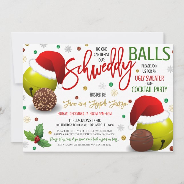 Christmas Party Invitation (Front)