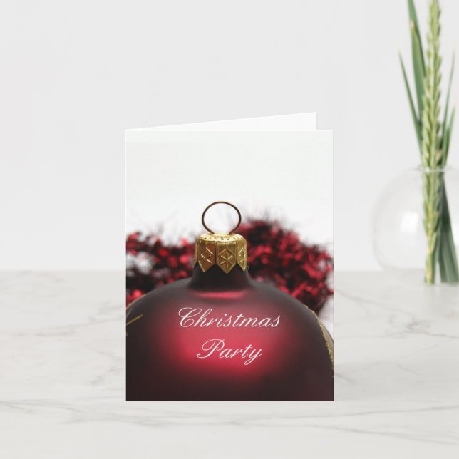 Christmas Party Invitation (Front)