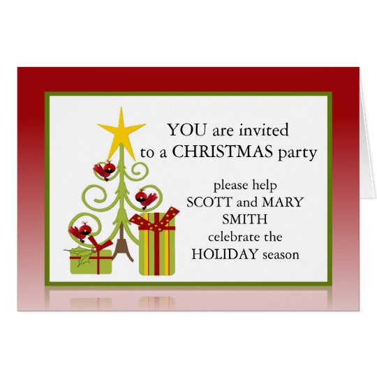 Christmas Party Invitation