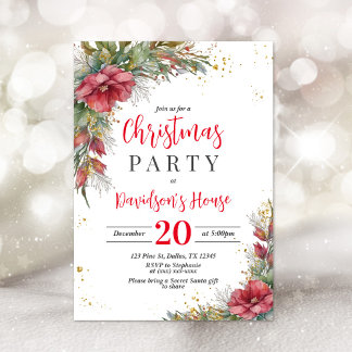 Christmas Party Invitation