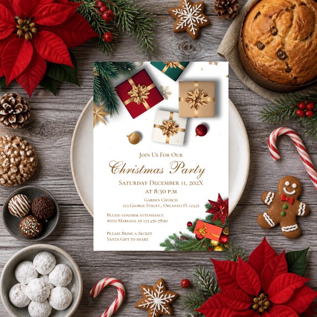  Christmas Party Invitation (Creator Uploaded)