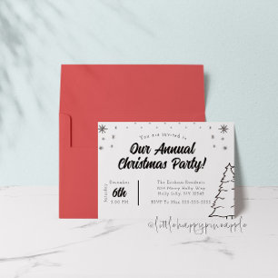 Christmas Party Invitation