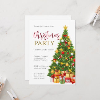 Christmas Party Invitation