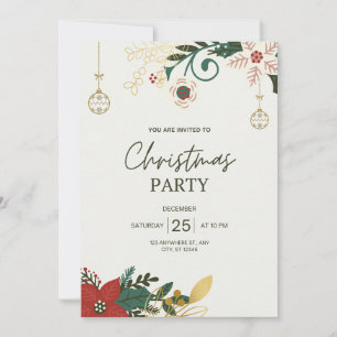 Christmas Party Invitation