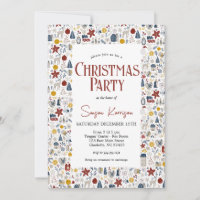 Christmas Party invitation