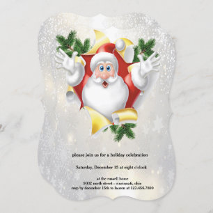 Christmas party invitation