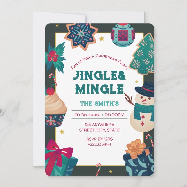 Christmas Party Invitation (Front)