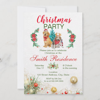 Christmas Party Invitation 