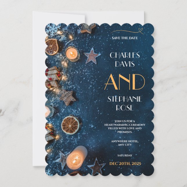 Christmas Party Invitation, Christmas Invitations (Front)