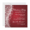 Christmas Party Invitation Elegant Sparkle Red