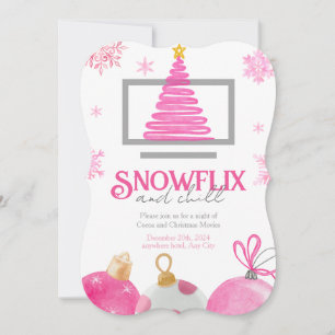 Christmas Party Invitation, Holiday Greetings Card