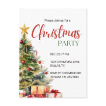 Christmas Party Invitation