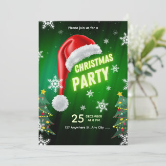 Christmas Party Invitation Template