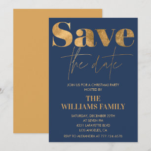 Christmas Party invitations Save the date