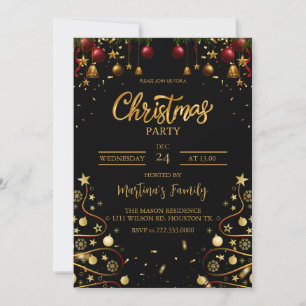 Christmas Party Invitations Xmas Holiday Party