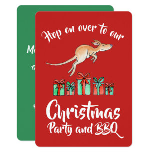 Australian Christmas Invitations 6