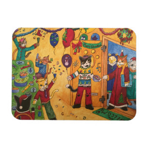 Christmas Party Magnet