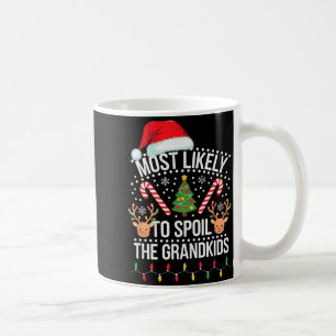 Christmas Party Most Likely To Sil The Grandkids  Coffee Mug