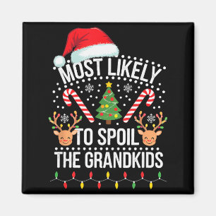 Christmas Party Most Likely To Sil The Grandkids Magnet