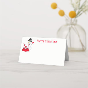 Christmas Party Name Place Card