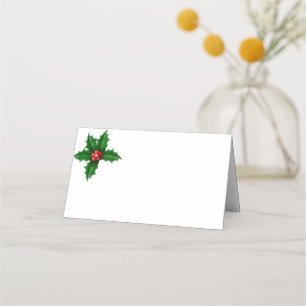 Christmas Party Name Place Card