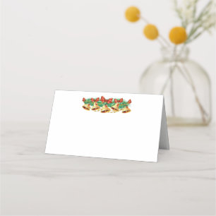Christmas Party Name Place Card