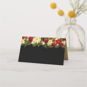 Christmas Party Name Place Card