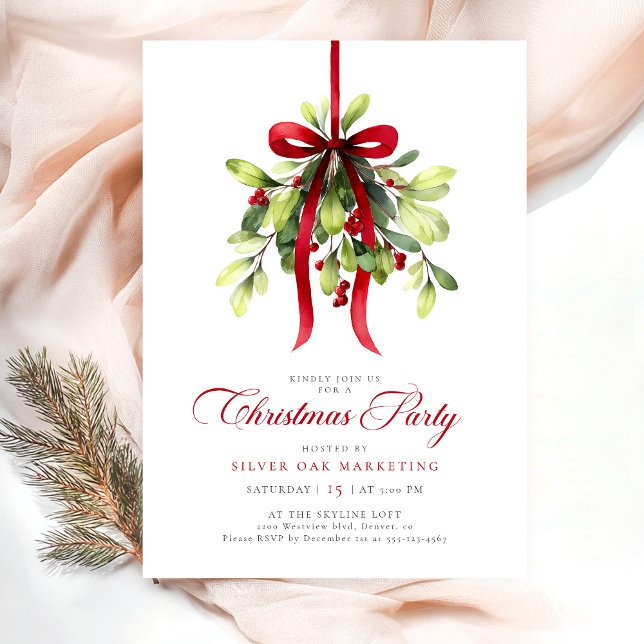Christmas Party Office Corporate Invitation (Creator Uploaded)