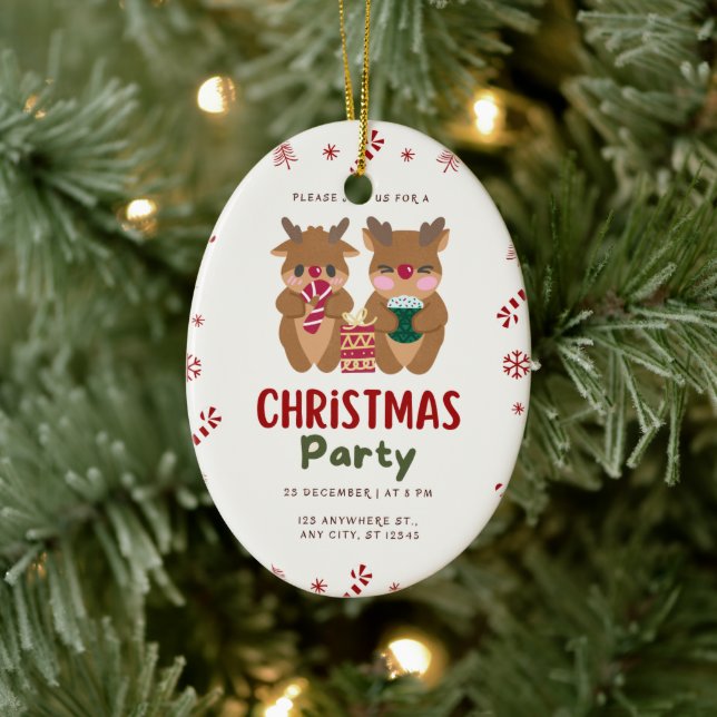 Christmas Party Ornament (Tree)