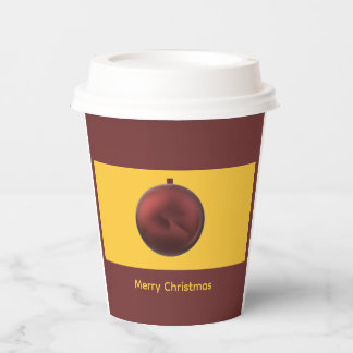 Christmas party paper cups