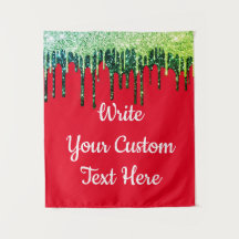 Christmas Party Photo Booth Backdrop Holiday Drop