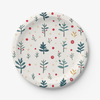 Christmas Party Plates