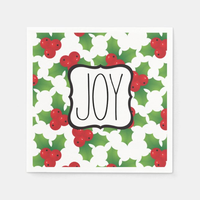 CHRISTMAS PARTY SERVILLET NAPKIN (Front)